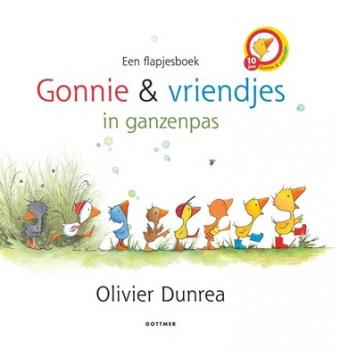 Cover van boek Gonnie & vriendjes in ganzenpas