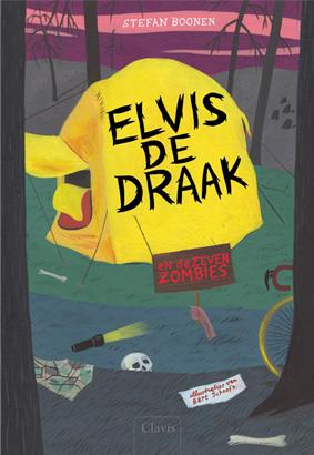 Cover van boek Elvis de draak en de zeven zombies