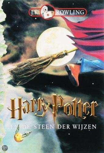 Cover van boek Harry Potter en de steen der wijzen
