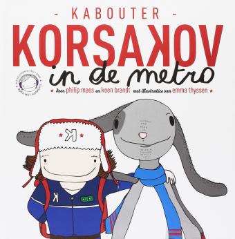 Cover van boek Kabouter Korsakov in de metro