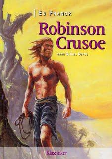 Cover van boek Robinson Crusoe