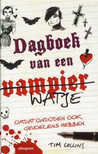 Cover van boek Dagboek van een vampier/watje
