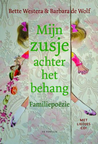 Cover van boek Mijn zusje achter het behang