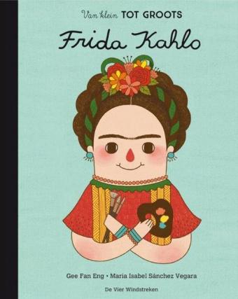 Cover van boek Van klein tot groots: Frida Kahlo