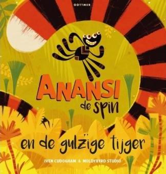Cover van boek Anansi de spin en de gulzige tijger