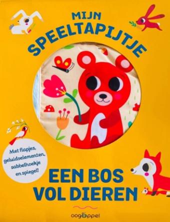 Cover van boek Een bos vol dieren : mijn speeltapijtje