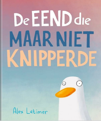 Cover van boek De eend die maar niet knipperde