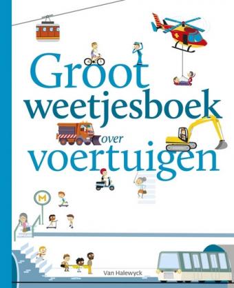 Cover van boek Groot weetjesboek over voertuigen