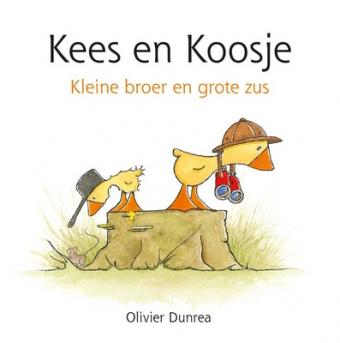 Cover van boek Kees en Koosje : kleine broer en grote zus