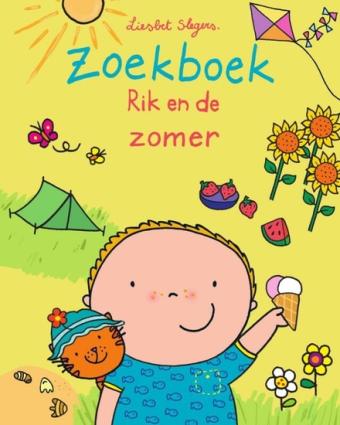 Cover van boek Rik en de zomer : zoekboek