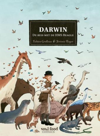 Cover van boek Darwin : de reis met de HMS Beagle