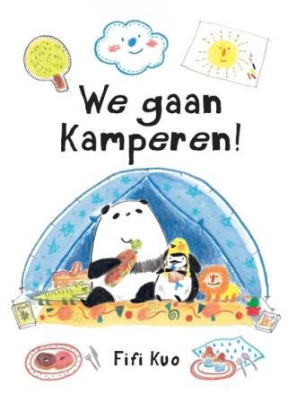 Cover van boek We gaan kamperen