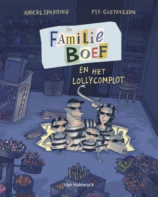 Cover van boek De familie Boef en het lollycomplot