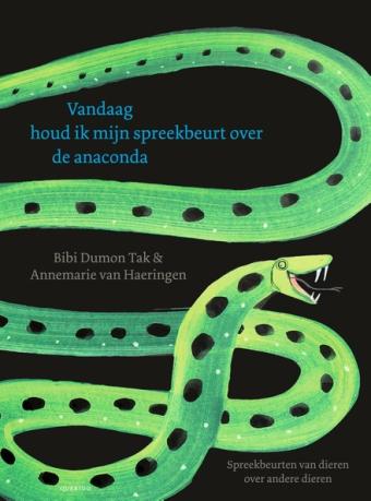 Cover van boek Vandaag houd ik mijn spreekbeurt over de anaconda