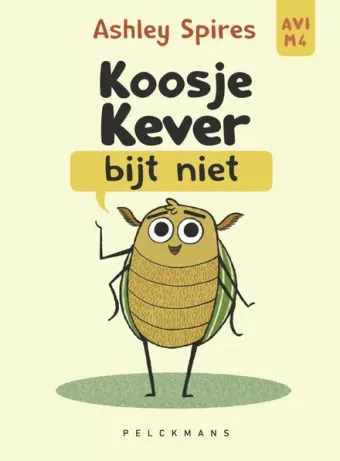 Cover van boek Koosje kever bijt niet : dat doen vriendjes niet!