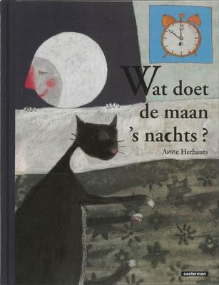 Cover van boek Wat doet de maan 's nachts?