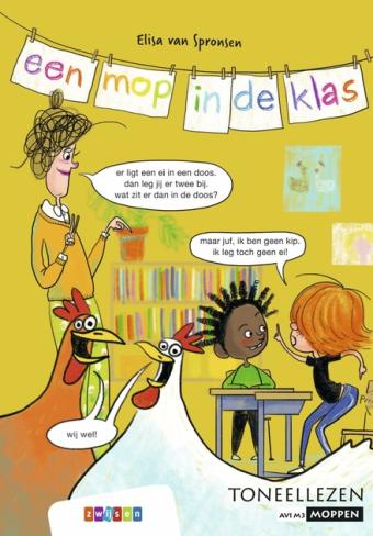 Cover van boek Een mop in de klas