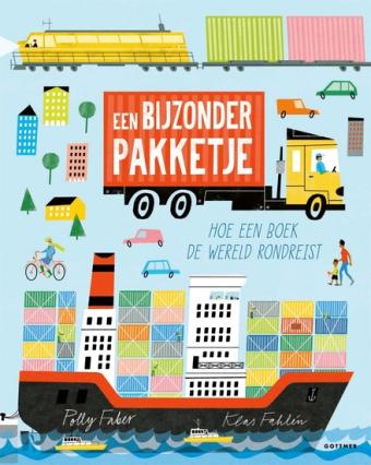 Cover van boek Een bijzonder pakketje : hoe een boek de wereld rondreist