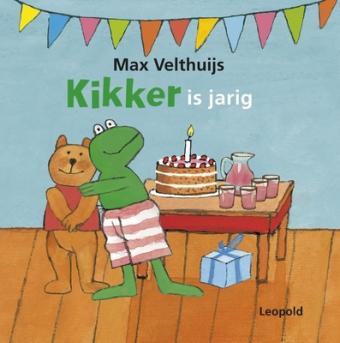 Cover van boek Kikker is jarig