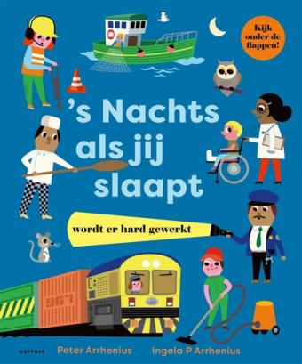 Cover van boek 's Nachts, als jij slaapt wordt er hard gewerkt