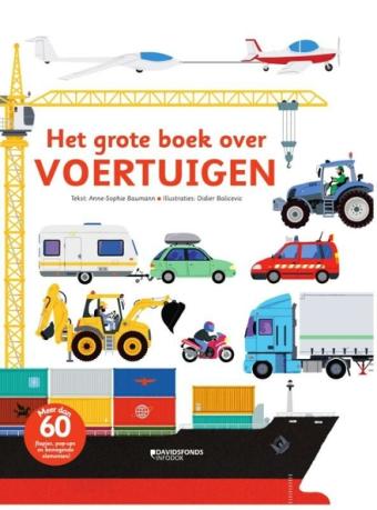 Cover van boek Het grote boek over voertuigen