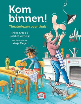 Cover van boek Kom binnen! : theaterlezen over thuis