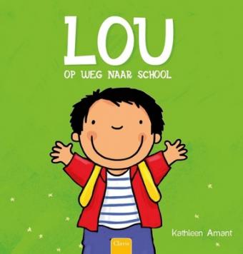 Cover van boek Lou op weg naar school