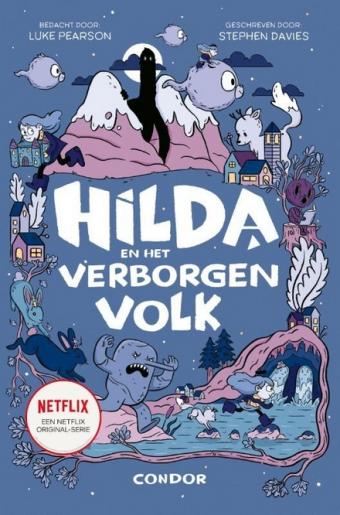 Cover van boek Hilda en het verborgen volk