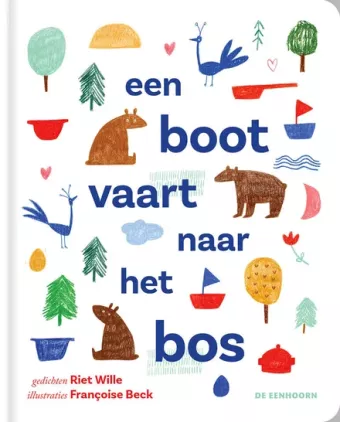 Cover van boek Een boot vaart naar het bos