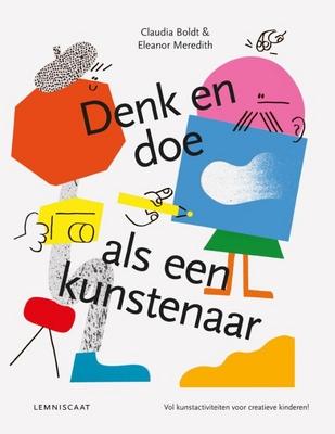 Cover van boek Denk en doe als een kunstenaar
