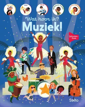 Cover van boek Wat hoor ik? Muziek!