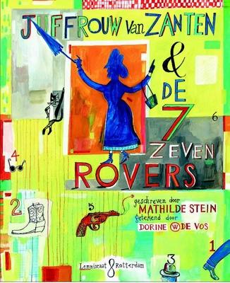 Cover van boek Juffrouw van Zanten & de zeven rovers