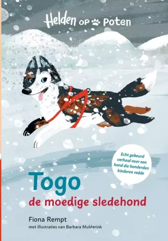 Cover van boek Togo, de moedige sledehond