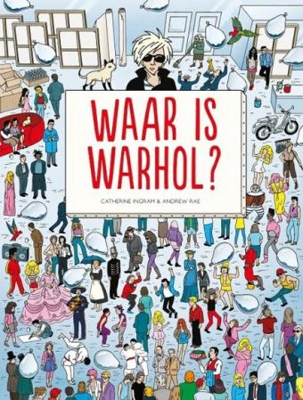 Cover van boek Waar is Warhol?