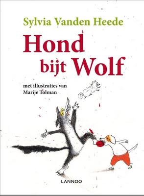 Cover van boek Hond bijt wolf