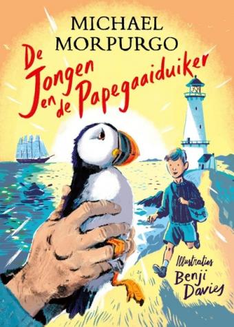 Cover van boek De jongen en de papegaaiduiker