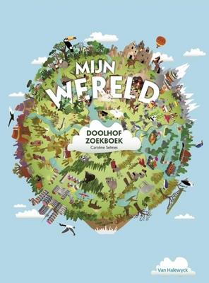 Cover van boek Mijn wereld: doolhof zoekboek