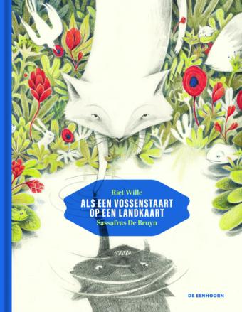 Cover van boek Als een vossenstaart op een landkaart