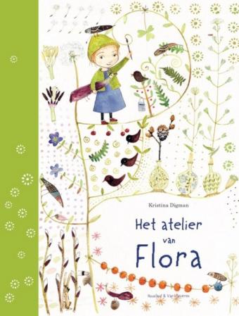 Cover van boek Het atelier van Flora : knutselwerken uit de natuur