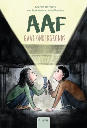 Cover van boek Aaf gaat ondergronds