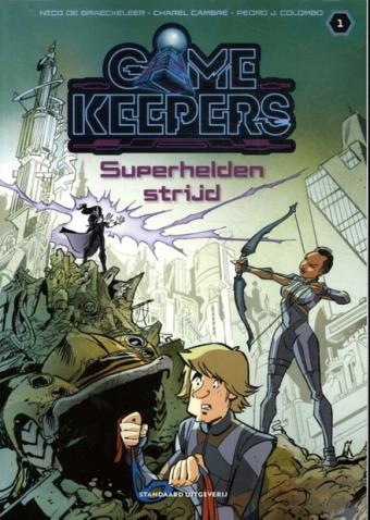 Cover van boek Superhelden strijd