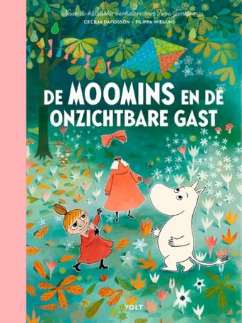 Cover van boek De moomins en de onzichtbare gast