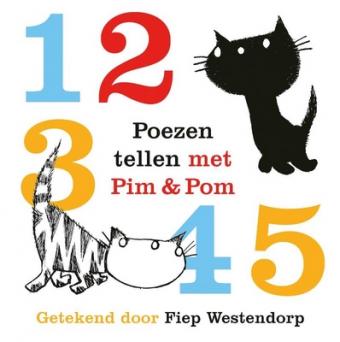 Cover van boek Poezen tellen met Pim & Pom