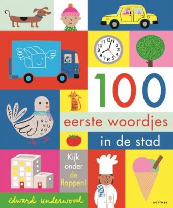 Cover van boek 100 eerste woordjes in de stad
