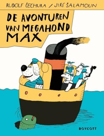 Cover van boek De avonturen van megahond Max