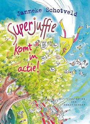 Cover van boek Superjuffie komt in actie