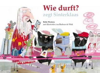 Cover van boek Wie durft? zegt Sinterklaas