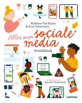 Cover van boek Alles over sociale media : #vindikleuk