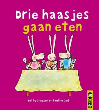 Cover van boek Drie haasjes gaan eten