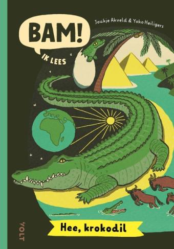 Cover van boek Hee, krokodil